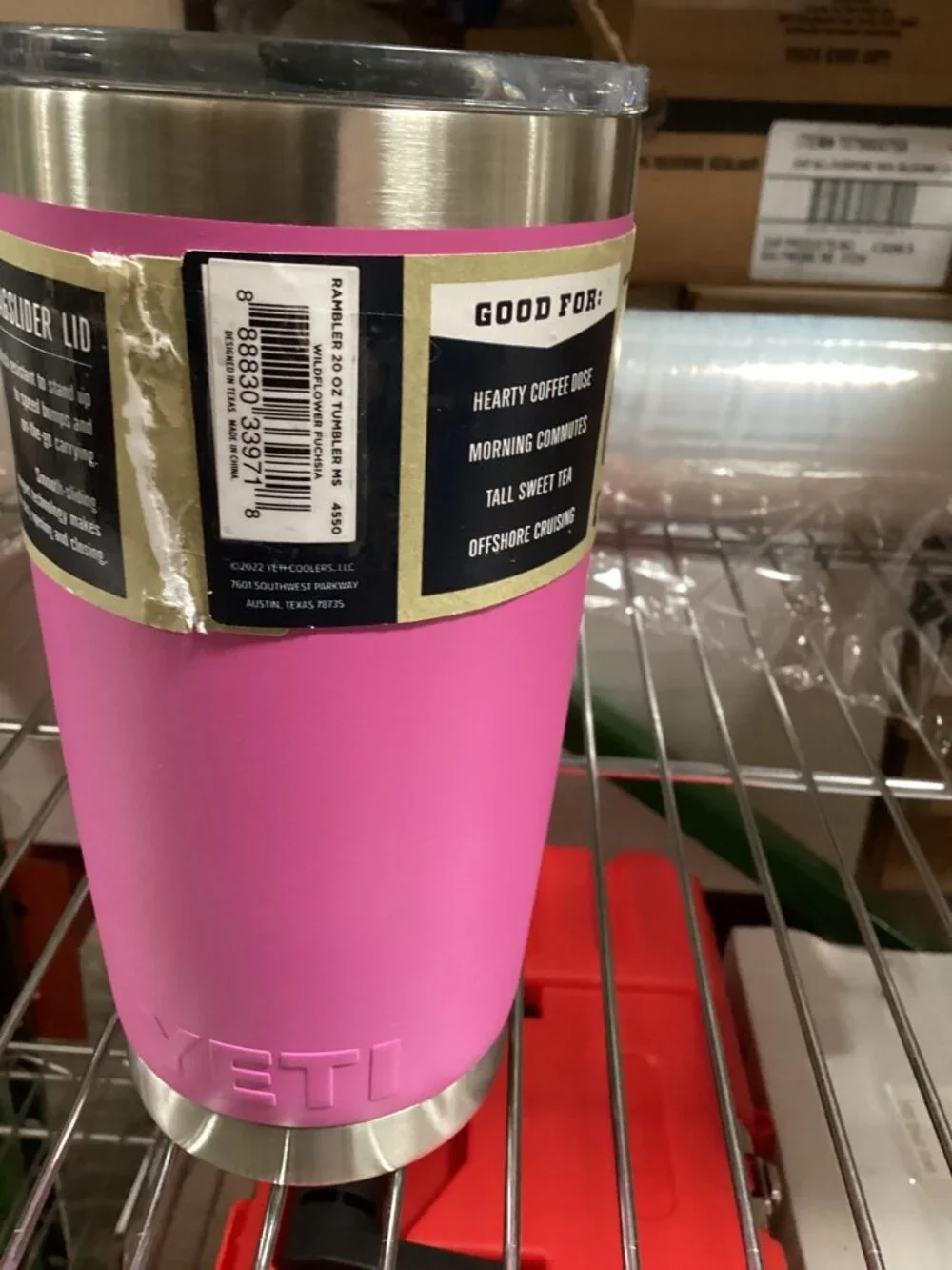 Stainless Steel Vacuum Insulated Tumbler w/MagSlider Lid 20 oz